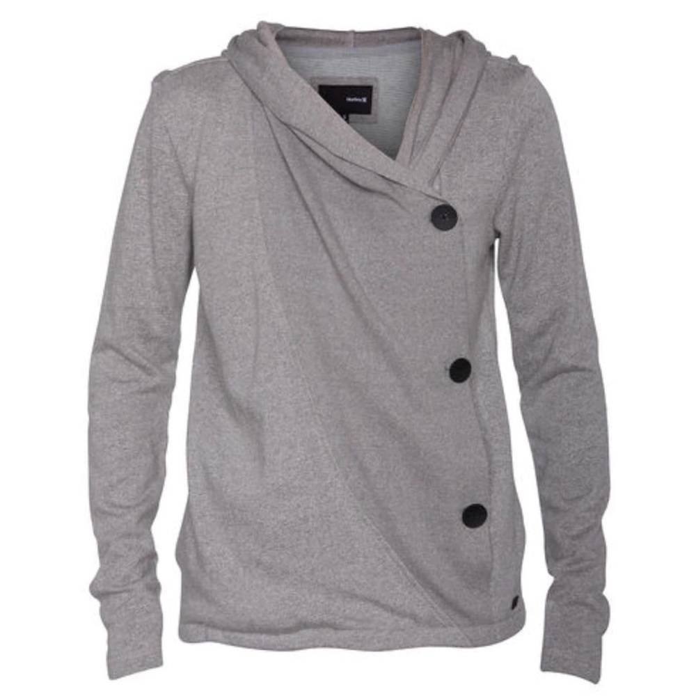 hurley shelbie hooded fleece sweatshirt